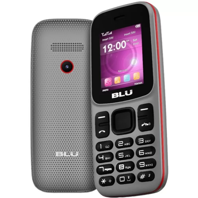 Celular Blu Z5 Z215 DS 2G 1.8" - Rojo/Gris