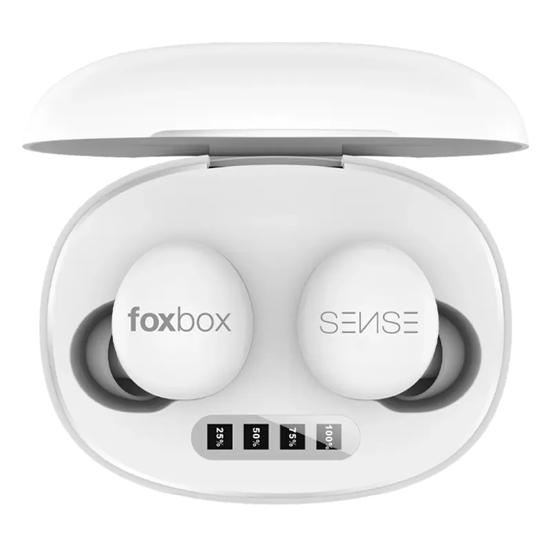 Auricular Foxbox Boost Sense Bluetooth - White