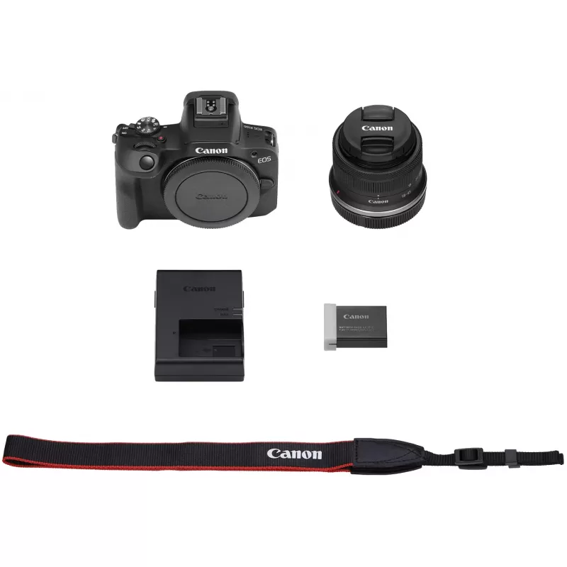 Cámara Canon EOS R100 RF-S 18-45mm F4.5-6.3 IS STM Kit - Black