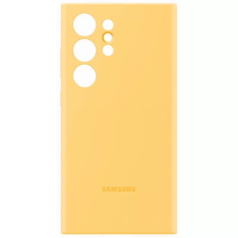 Capa Samsung Galaxy S24 Ultra Silicone EF-PS928TYEGWW - Yellow