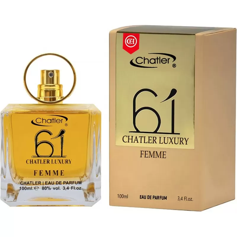 Perfume Chatler 61 Chatler Luxury Femme EDP Femeni...