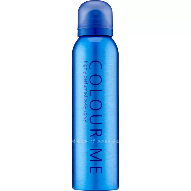 Body Spray Colour Me Azure Masculino - 150ml