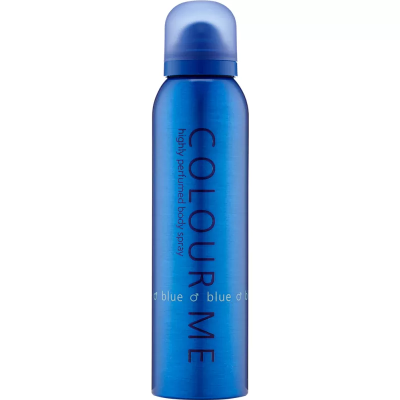 Body Spray Colour Me Blue Masculino - 150ml