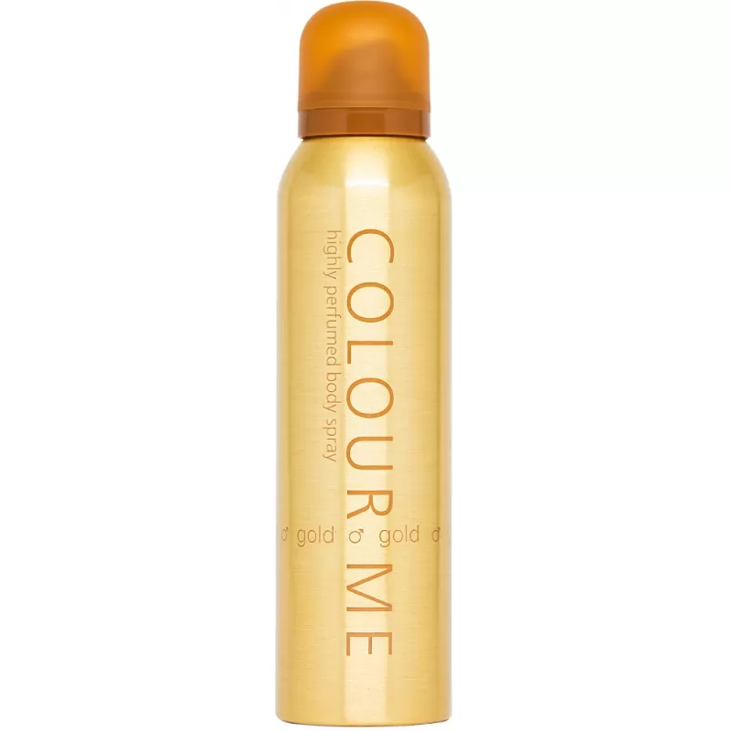 Body Spray Colour Me Gold Masculino - 150ml