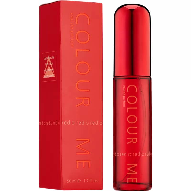 Perfume Colour Me Red EDP Femenino - 50ml