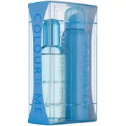 Kit Perfume Colour Me Sky Blue EDP 100ml + Body Sp...