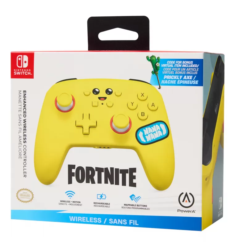 Control Wireless PowerA Nintendo Switch - Fornite Peely (PWA-A-08761)