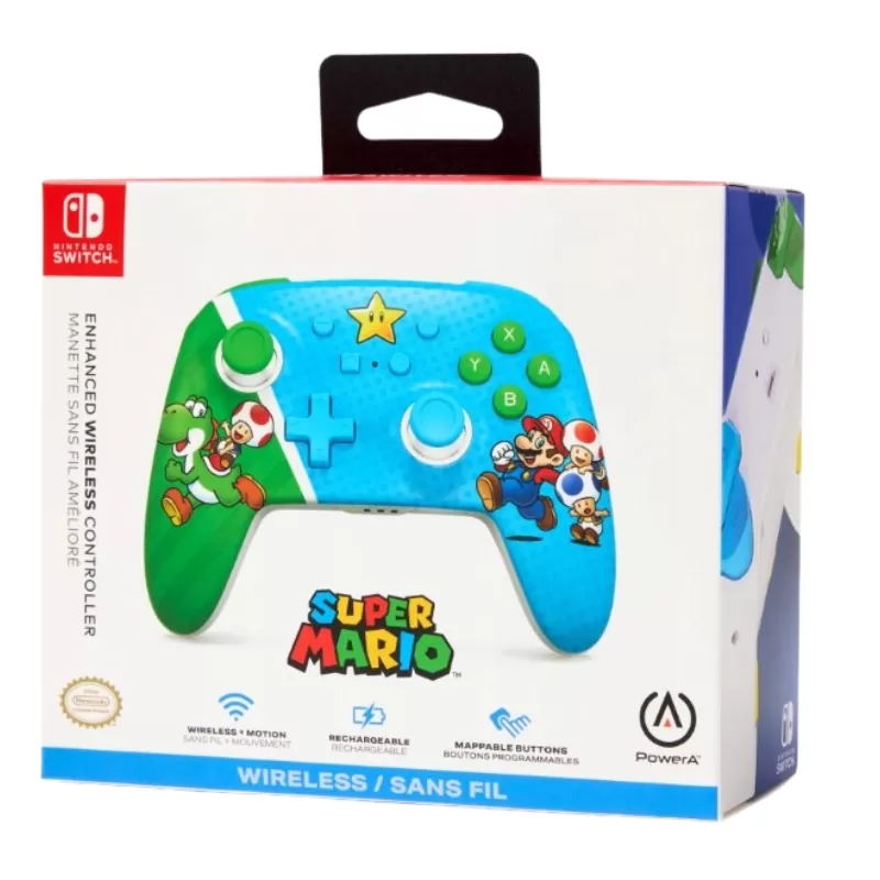 Control Wireless PowerA Nintendo Switch - Super Star Friends (PWA-A-08611)