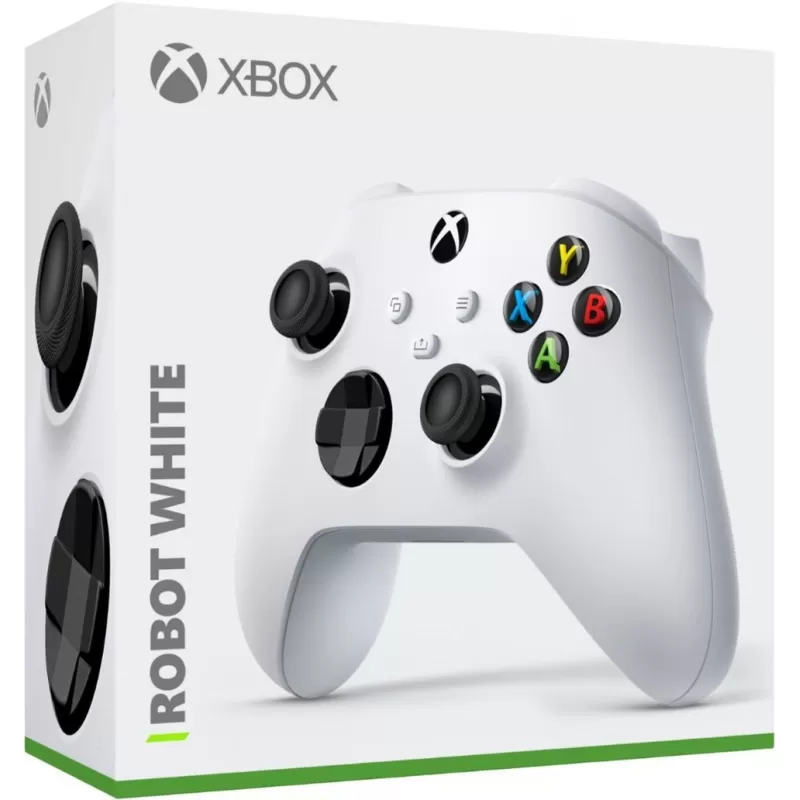 Control Wireless Microsoft Xbox Series X/S - Robot White (QAS-00001) - Caja Fea