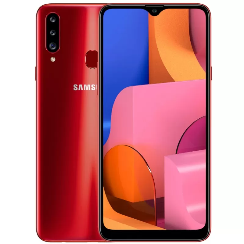 Smartphone Samsung Galaxy A20s SM-A207M DS 3/32GB - Rojo (Gar. PY/UY/ARG)