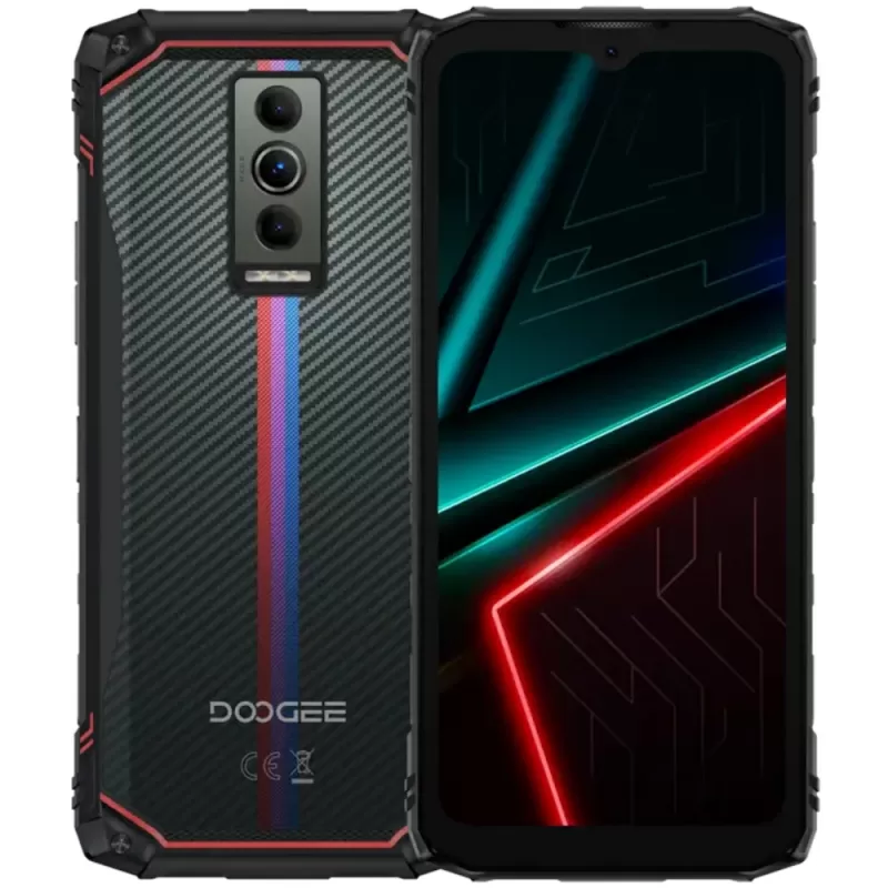 Rugged Smartphone Doogee Blade 10 Energy DS LTE 6.56" 4/128GB - Blue Red Clashing