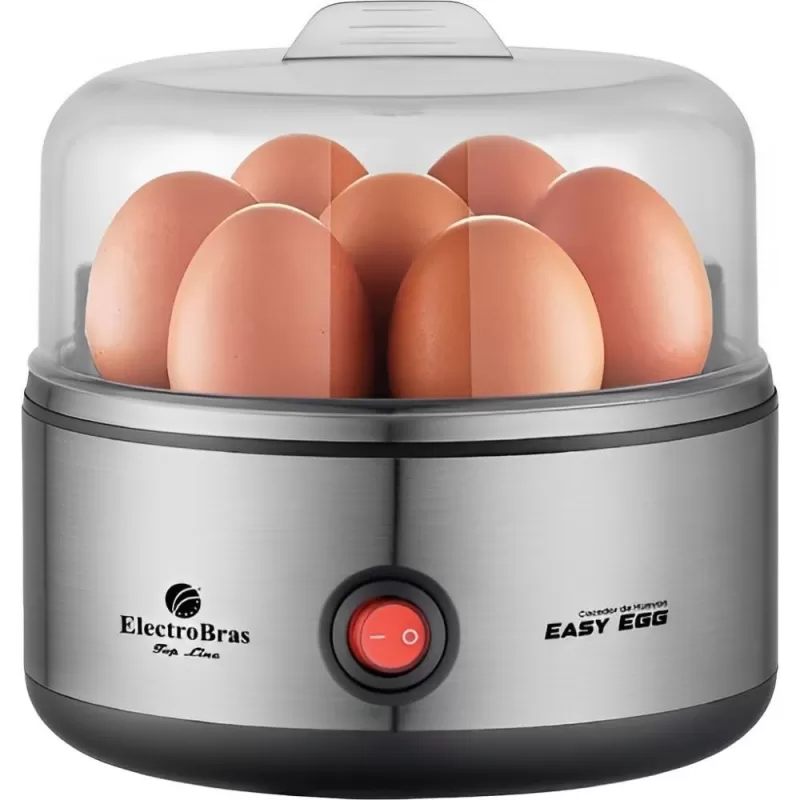 Cocedor de Huevos ElectroBras Easy Egg EBEG-07 380W 220V - Negro/Plata