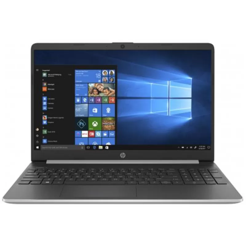 Notebook HP 15-DY1051WM Intel i5 10Gen/8GB/256GB SSD+16GB Optane/15.6" HD/W10- Plata