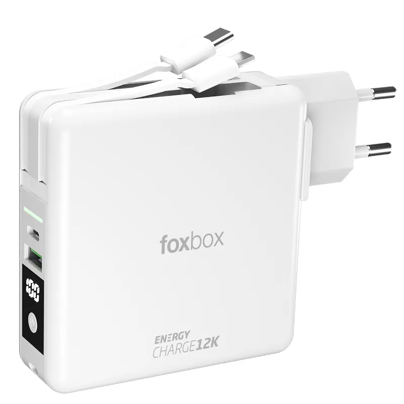 Cargador + Powerbank Wireless Foxbox PD20W USB-A |...