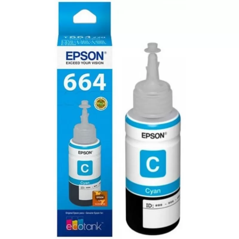 Tinta Epson T664220 70ml - Cyan 