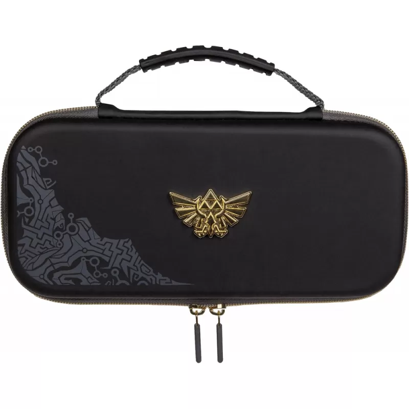 Estuche Protector PowerA para Nintendo Switch Universal Hylian Crest PWA-A-02406 - Black