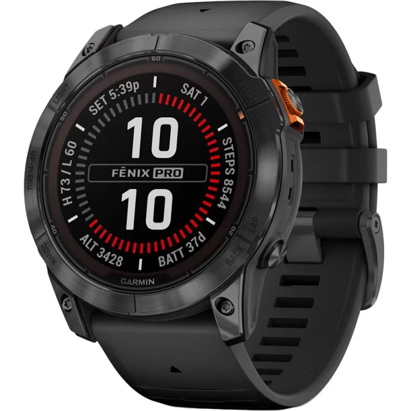 Reloj GPS Garmin Fenix 7 Pro Solar 010-02778-01- Gray/Black