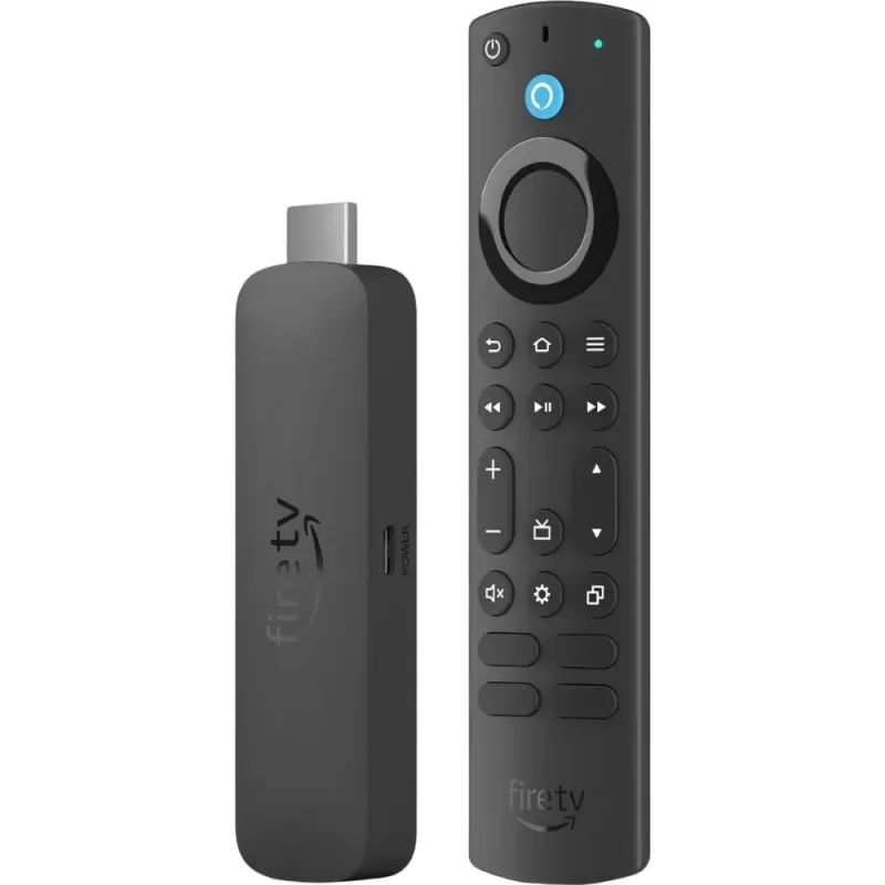 Media Player Amazon Fire TV Stick 4K Max (2nd Gen) with Alexa - Black (Caja Fea) 