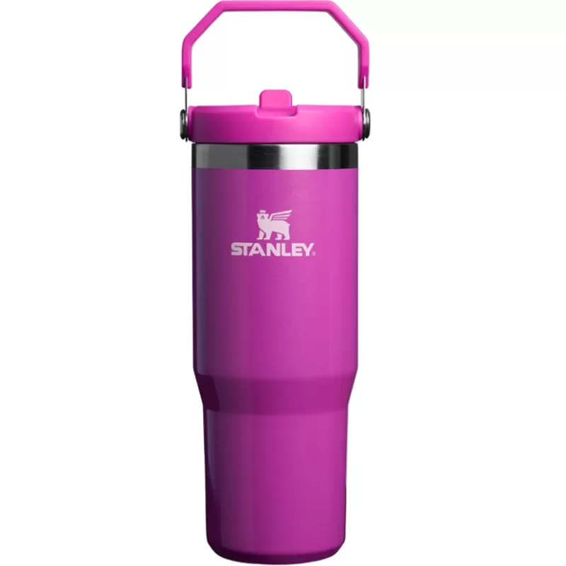 Termo Stanley The IceFlow Flip Straw Tumbler 887mL - Punch Shimmer