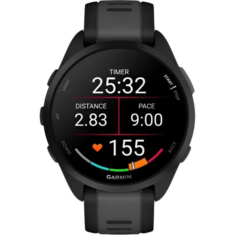 Reloj GPS Garmin Forerunner 165 010-02863-20 - Black/Slate Gray