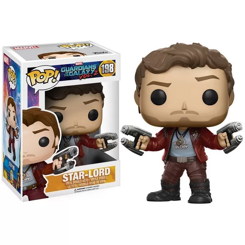 Muñeco Funko Pop! Marvel Guardians Of The Galaxy Vol. 2 - Star-Lord 198