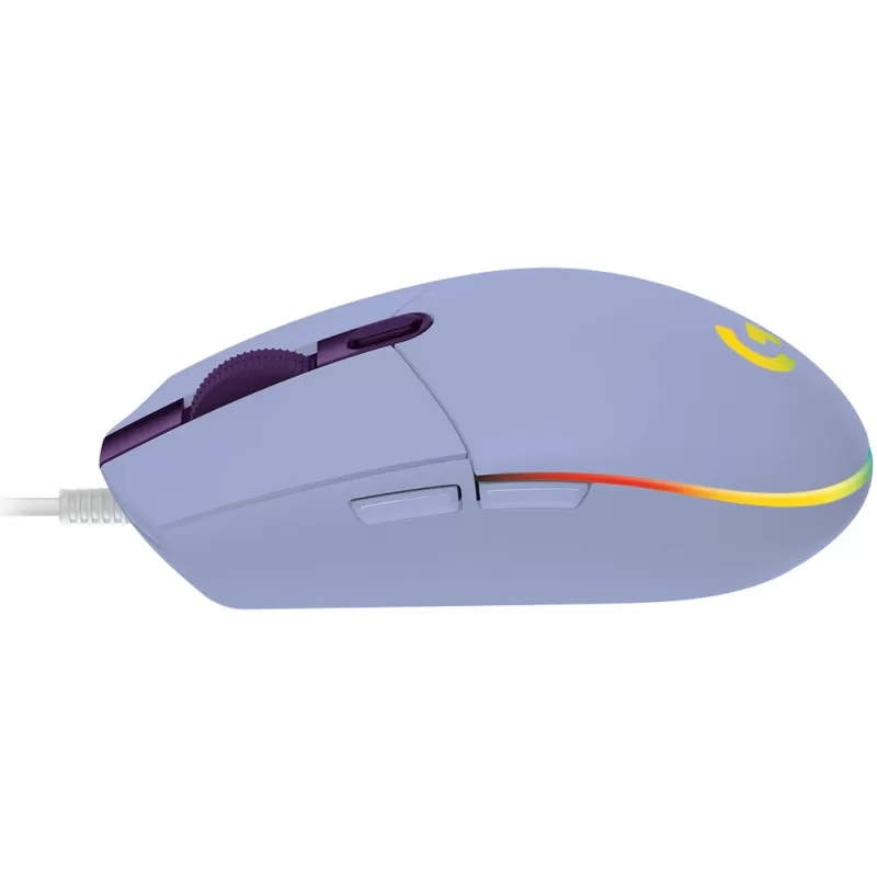 Mouse Gaming Logitech G203 RGB - Lilac