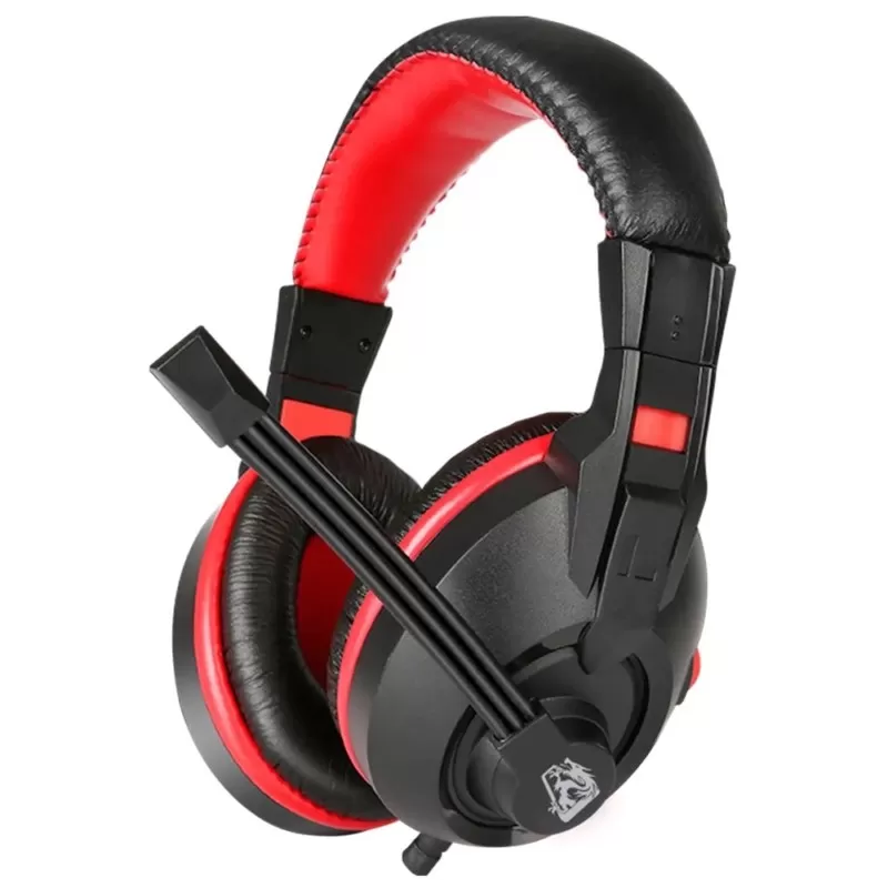 Headset Gaming ELG Exodus HGEX con Micrófono Negro/Rojo