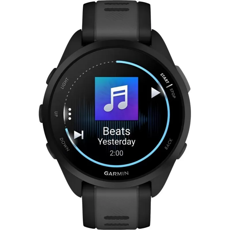 Reloj GPS Garmin Forerunner 165 Music 010-02863-30 - Black/Slate Gray