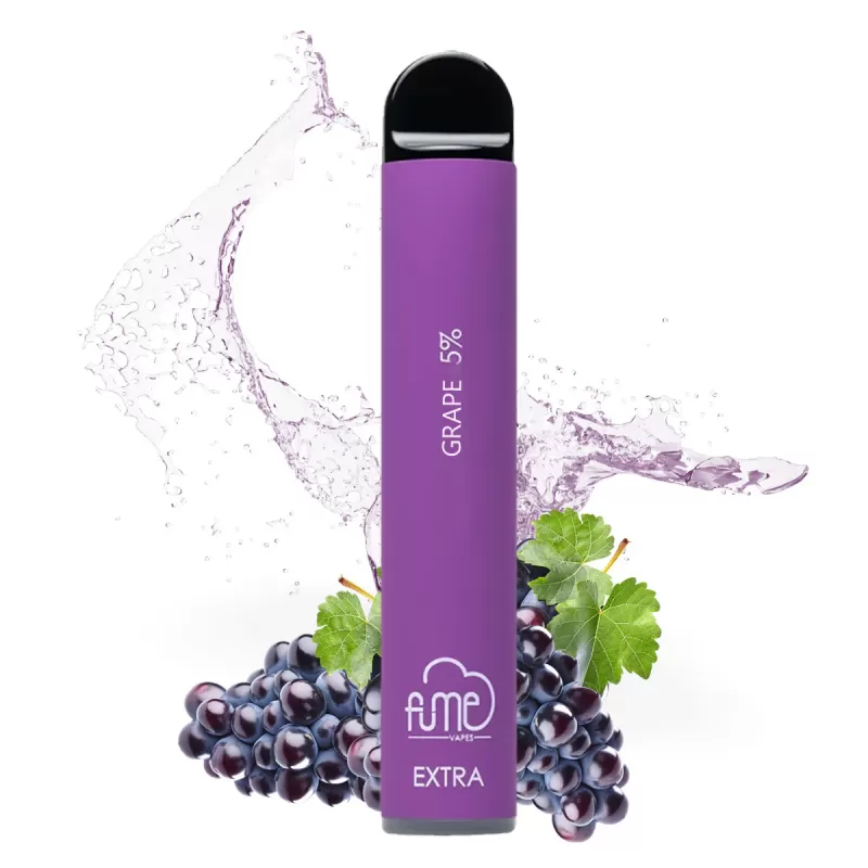 Vaper Descartable Fume Extra 5% Nicotina 1500 Puffs - Grape