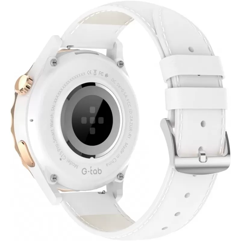 Reloj Smart G-Tab GT5 Pro - White/Gold