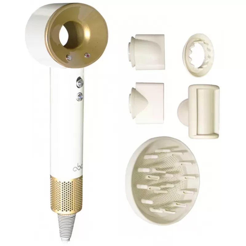 Secador de Cabello ABC Super Hair Dryer 03005 1600W 110V - White/Gold