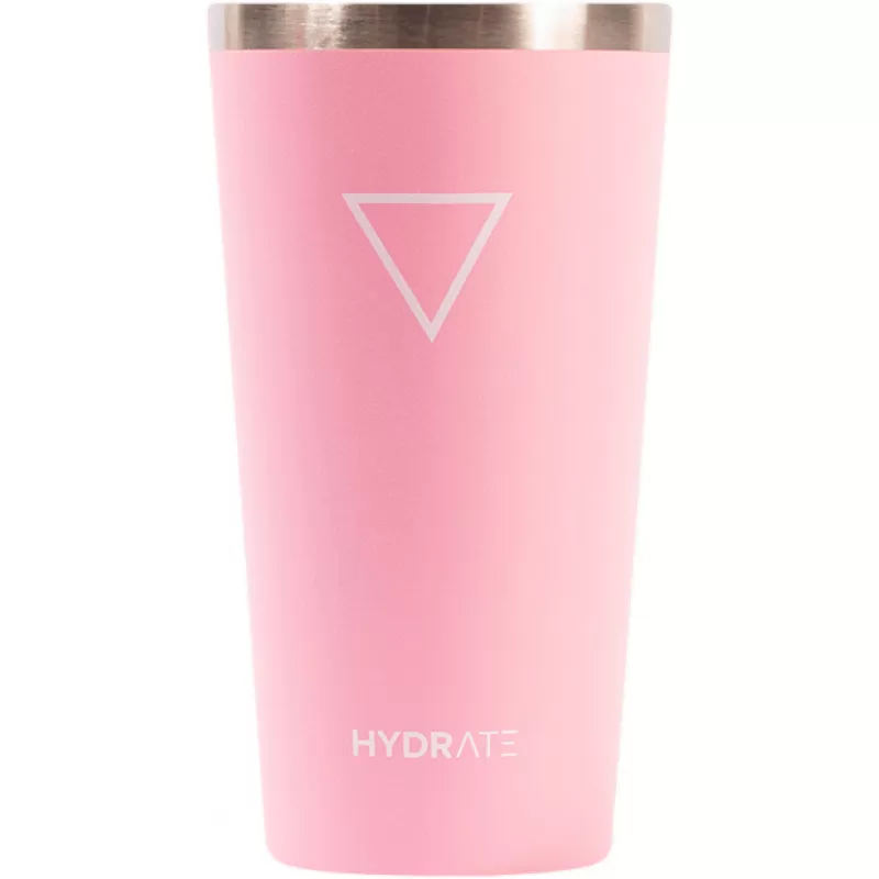 Vaso Térmico Hydrate 400 Rosado Pastel - 473ml