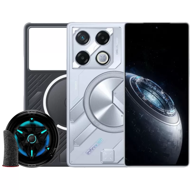 Smartphone Infinix GT 20 Pro X6871 DS 5G 6.78" 8/256GB Mecha Silver + GT Pro Gaming Kit