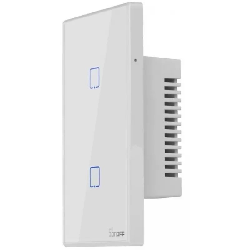 Interruptor de Pared Smart Sonoff T2US2C Wi-Fi 2V - White