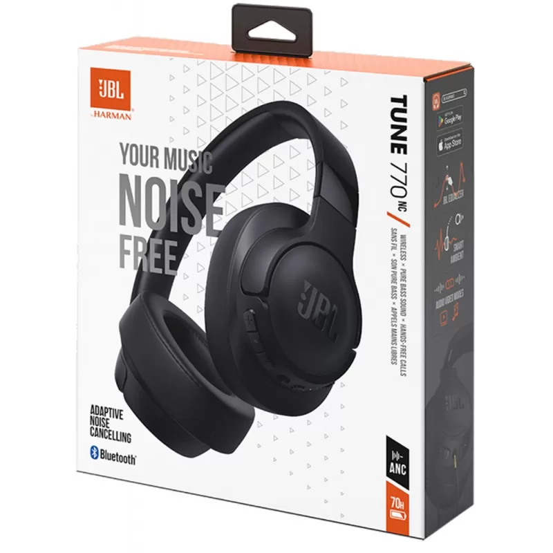 Auricular JBL Tune 770NC Bluetooth - Black