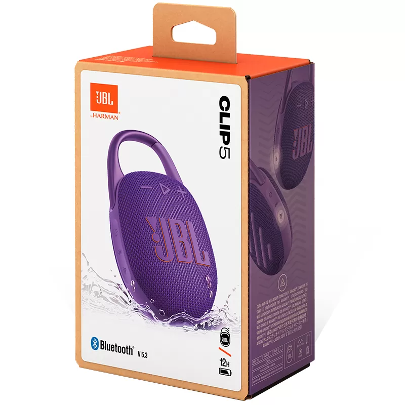 Speaker JBL Clip 5 Bluetooth - Purple