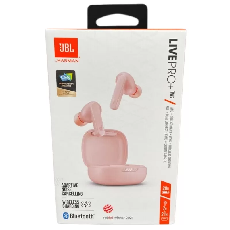 Auricular JBL Live Pro+ TWS ANC Bluetooth - Pink