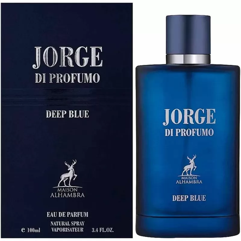 Perfume Maison Alhambra Jorge di Profumo Deep Blue EDP Masculino - 100ml