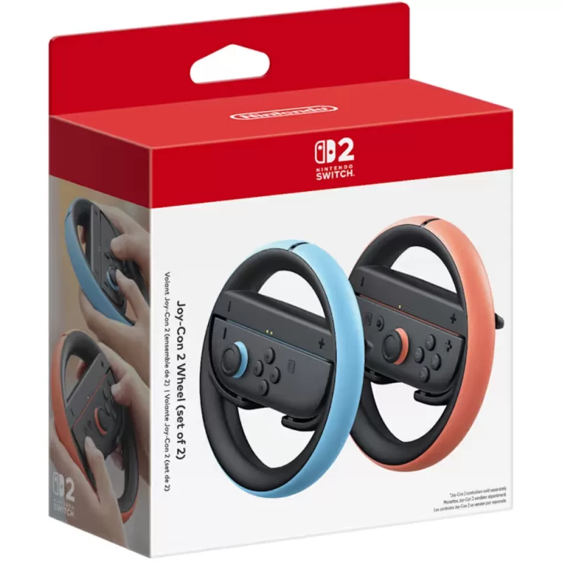 Volante Nintendo Switch 2 Joy-Con 2 Wheel - Blue/Red
