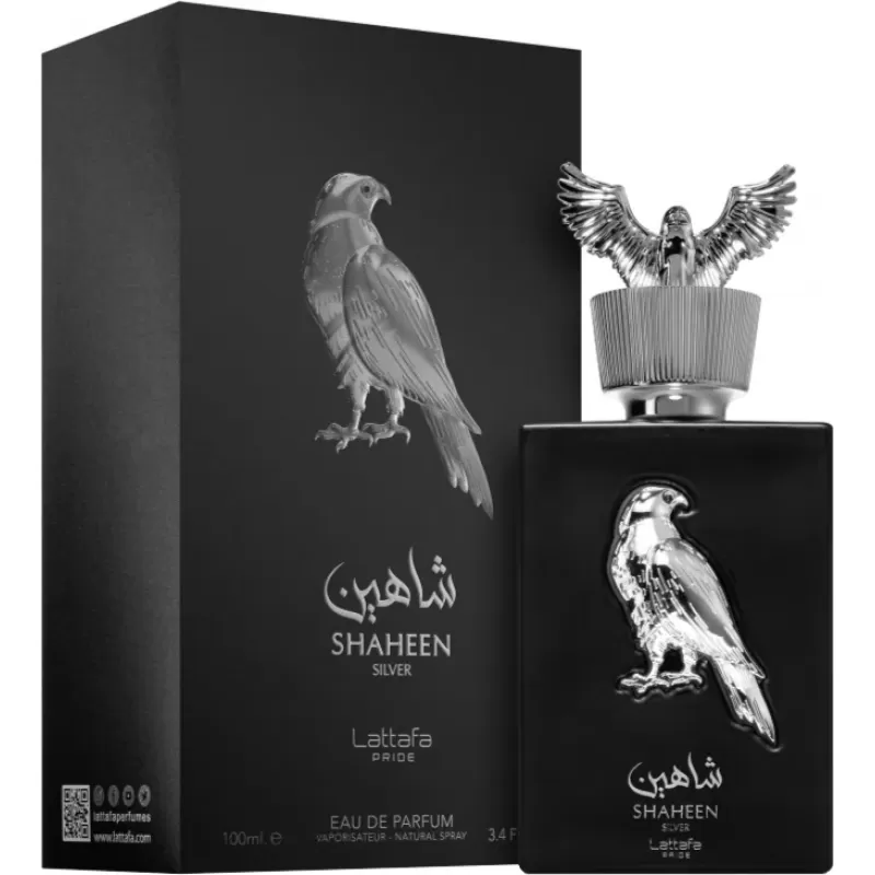 Perfume Lattafa Pride Shaheen Silver EDP Masculino - 100ml