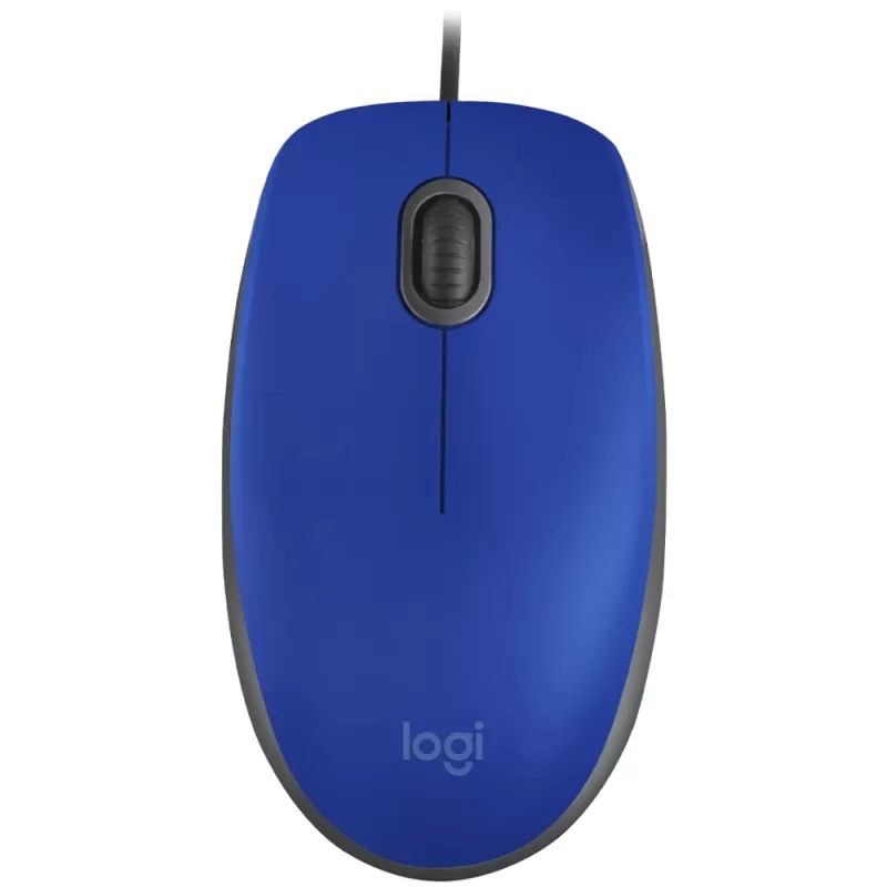 Mouse Logitech Click Silencioso M110 Silent - Blue