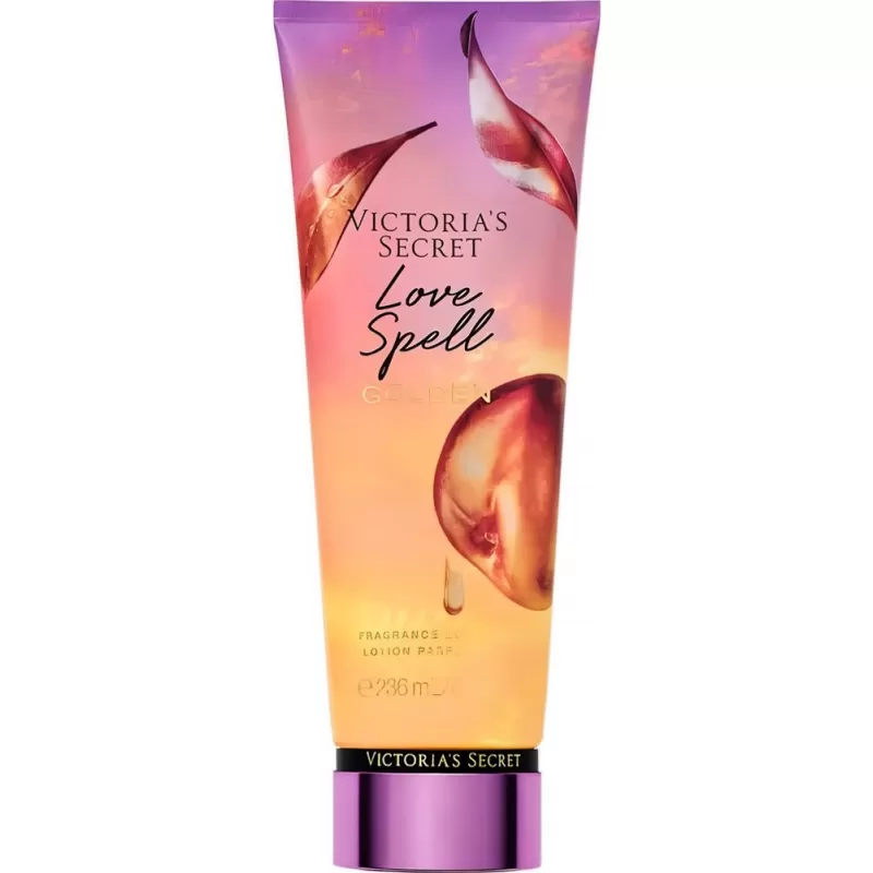 Body Lotion Victoria's Secret Love Spell Golden Femenino - 236ml