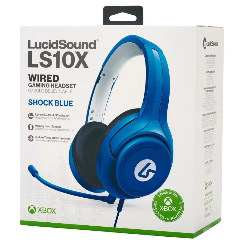 Auricular Gaming LucidSound LS10X Xbox One | Xbox Series X/S | Windows - Shock Blue