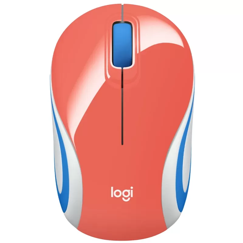 Mouse Wireless Logitech M187 - Coral