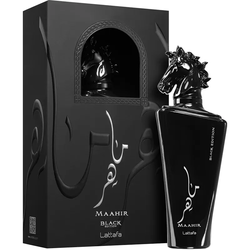 Perfume Lattafa Maahir Black Edition EDP Masculino...