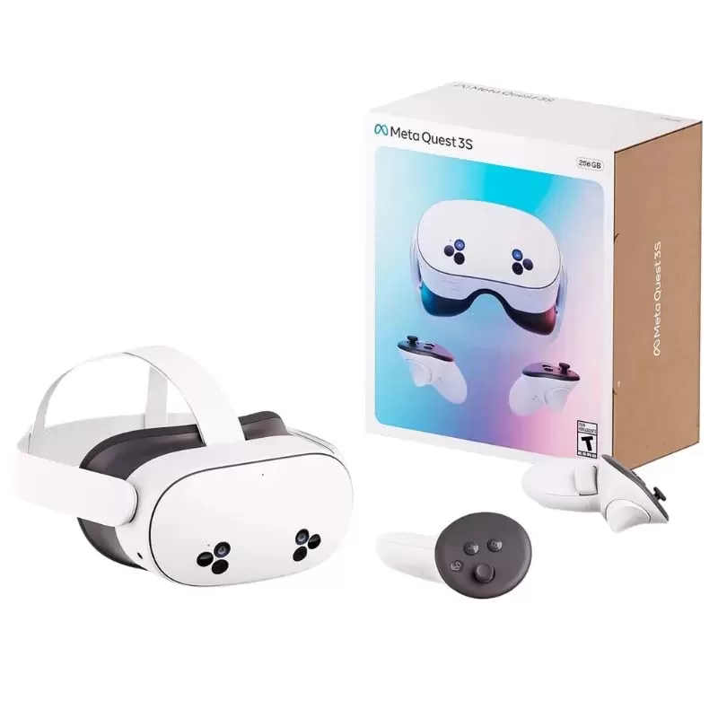 Lente de Realidad Virtual Meta Quest 3S 256GB - White