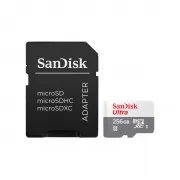 Memoria microSD Sandisk Ultra 256GB 100MB/s C10