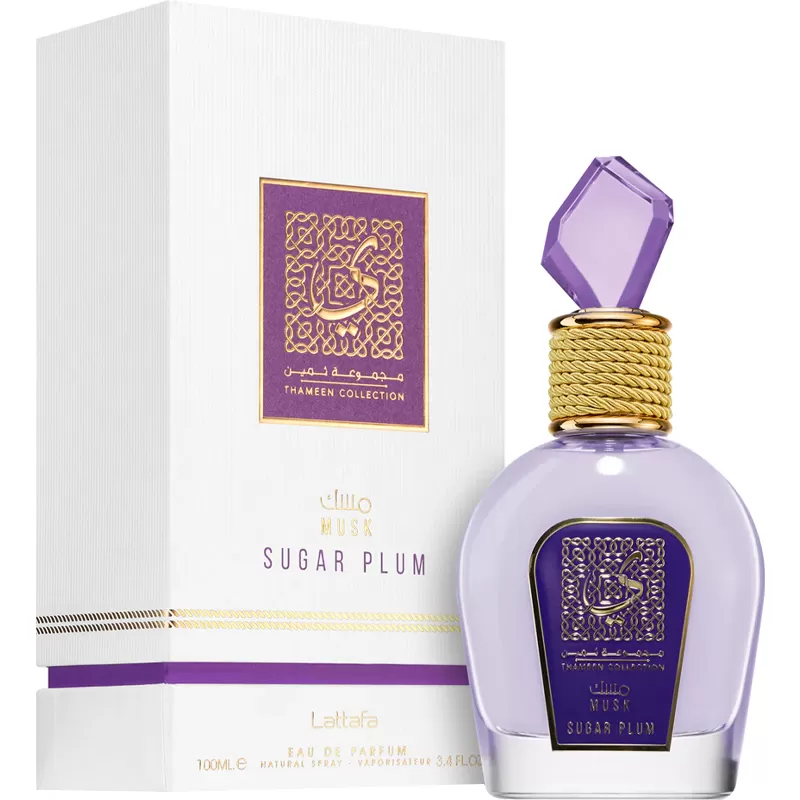 Perfume Lattafa Thameen Collection Musk Sugar Plum...