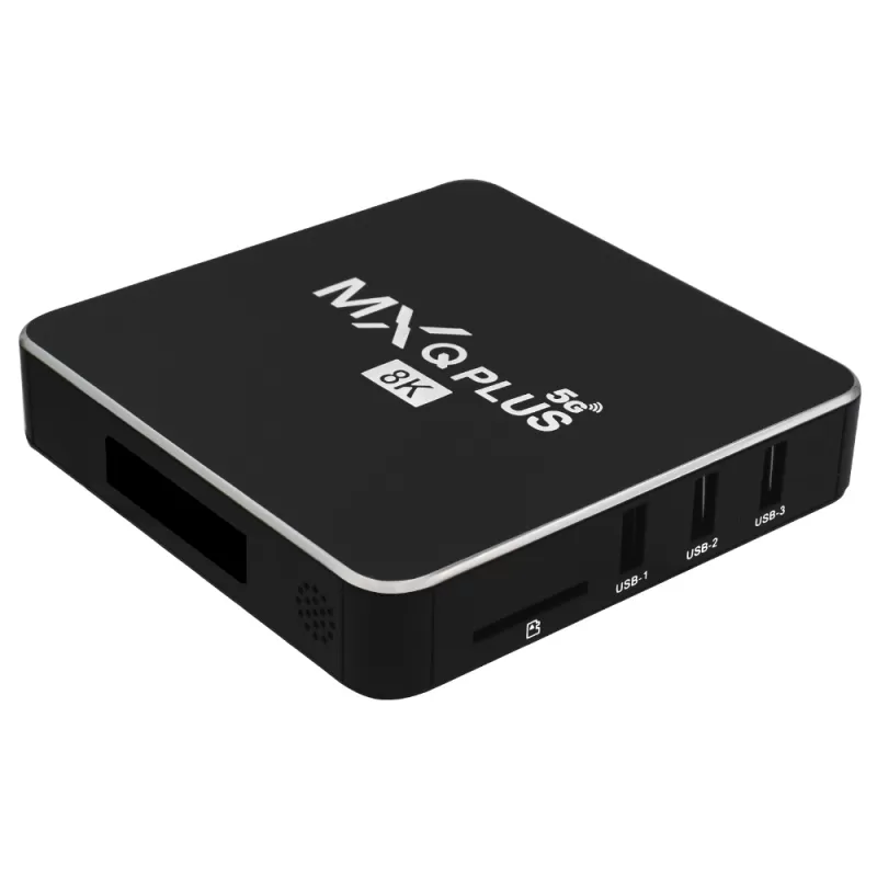 Receptor TV Box MXQ Plus 8K 5G 32/128GB - Black