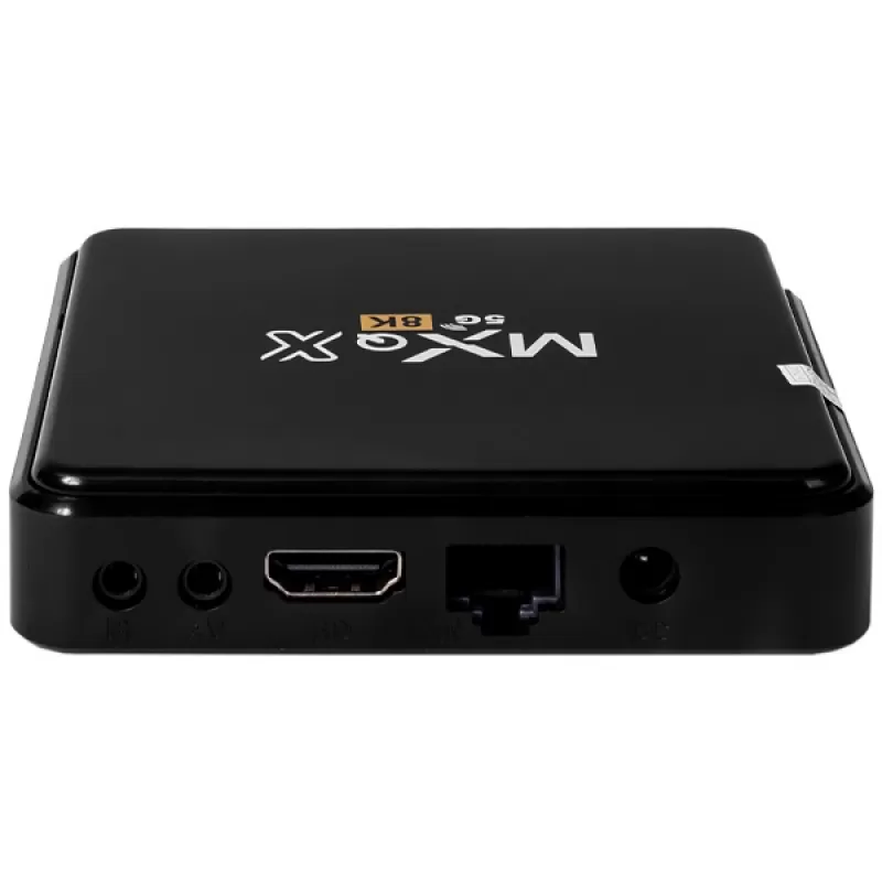 Receptor TV Box MXQ X Mini 5G 8K 64/256GB - Black